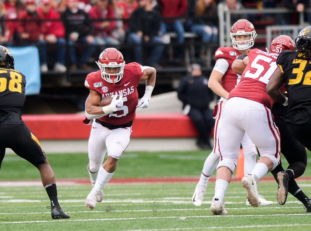 Rakeem Boyd makes a run